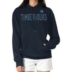 NBA - Minnesota Timberwolves G-III 4Her by Carl Banks Women's Dot Print Pullover Hoodie - Navy