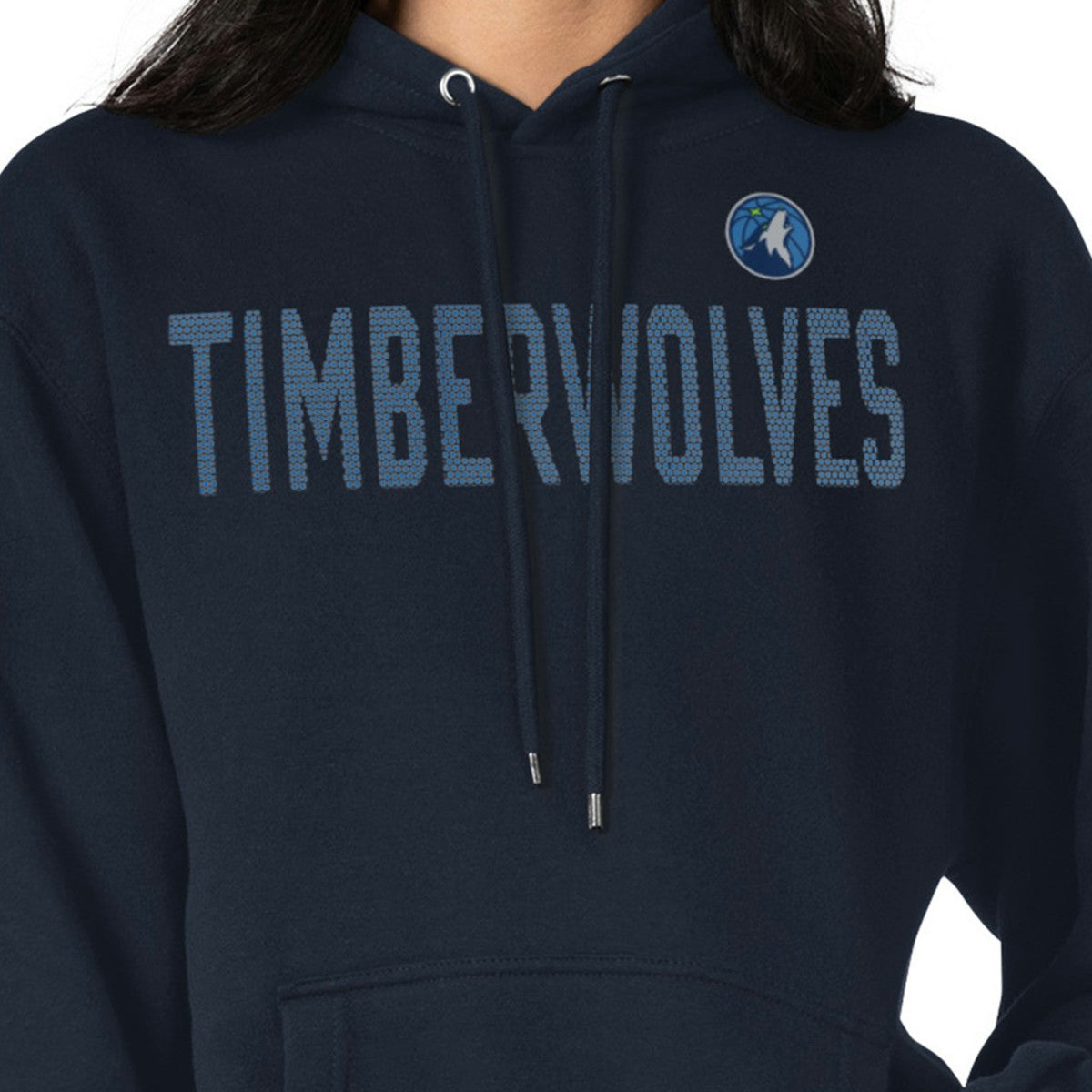 NBA - Minnesota Timberwolves G-III 4Her by Carl Banks Women's Dot Print Pullover Hoodie - Navy