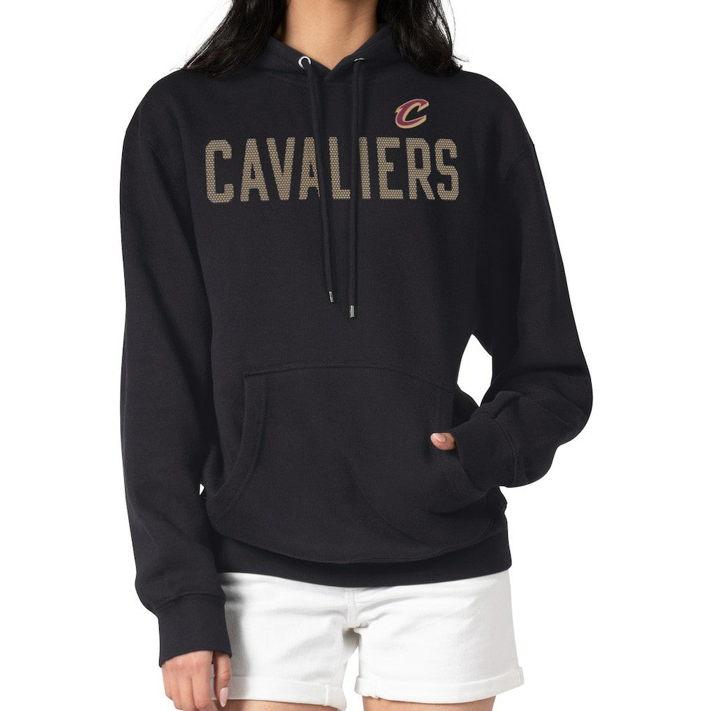 NBA - Cleveland Cavaliers G-III 4Her by Carl Banks Women's Dot Print Pullover Hoodie - Black