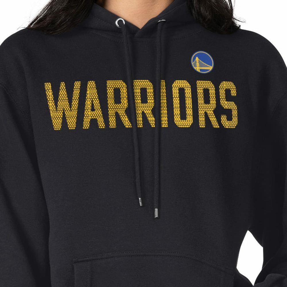 NBA - Golden State Warriors G-III 4Her by Carl Banks Women's Dot Print Pullover Hoodie - Black
