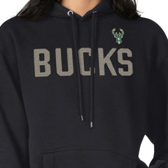 NBA - Milwaukee Bucks G-III 4Her by Carl Banks Women's Dot Print Pullover Hoodie - Black