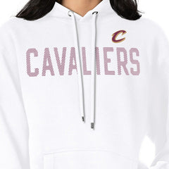 NBA - Cleveland Cavaliers G-III 4Her by Carl Banks Women's Dot Print Pullover Hoodie - White