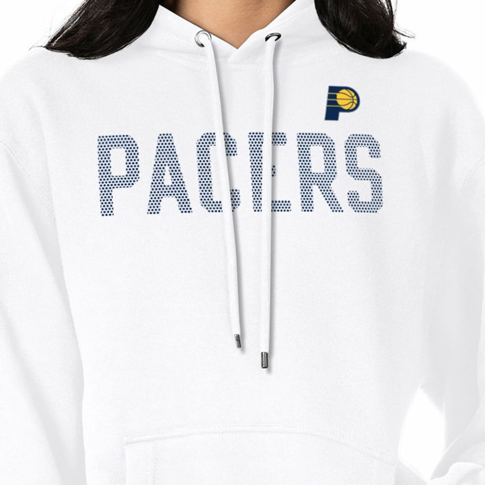 NBA - Indiana Pacers G-III 4Her by Carl Banks Women's Dot Print Pullover Hoodie - White