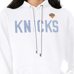 NBA - New York Knicks G-III 4Her by Carl Banks Women's Dot Print Pullover Hoodie - White