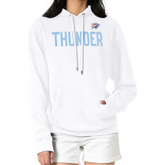 NBA - Oklahoma City Thunder G-III 4Her by Carl Banks Women's Dot Print Pullover Hoodie - White