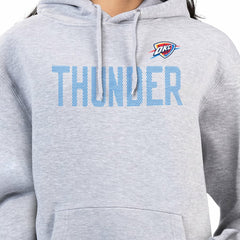 NBA - Oklahoma City Thunder G-III 4Her by Carl Banks Women's Dot Print Pullover Hoodie - Heather Gray