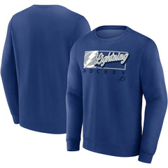 Tampa Bay Lightning - Fanatics Focus Fleece Pullover Sweatshirt Blue