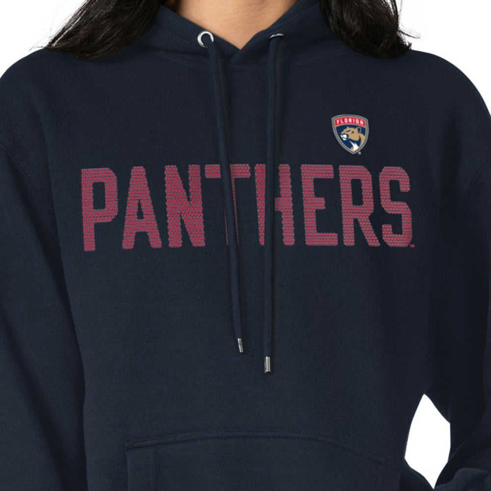 Florida Panthers - G-III 4Her by Carl Banks Women's Dot Print Pullover Hoodie Navy