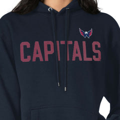 Washington Capitals G-III 4Her by Carl Banks Women's Dot Print Pullover Hoodie Navy
