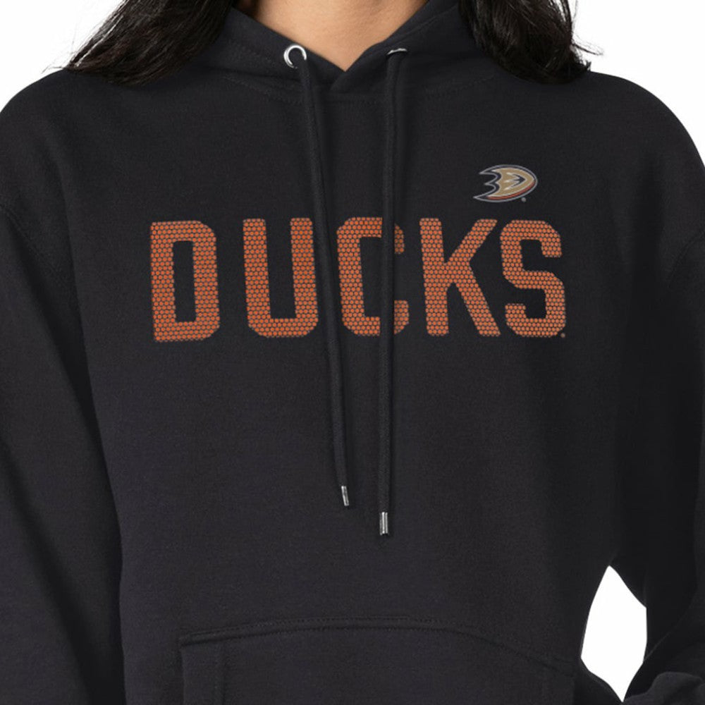 Anaheim Ducks - G-III 4Her by Carl Banks Women's Dot Print Pullover Hoodie Black