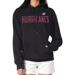 Carolina Hurricanes - G-III 4Her by Carl Banks Women's Dot Print Pullover Hoodie Black