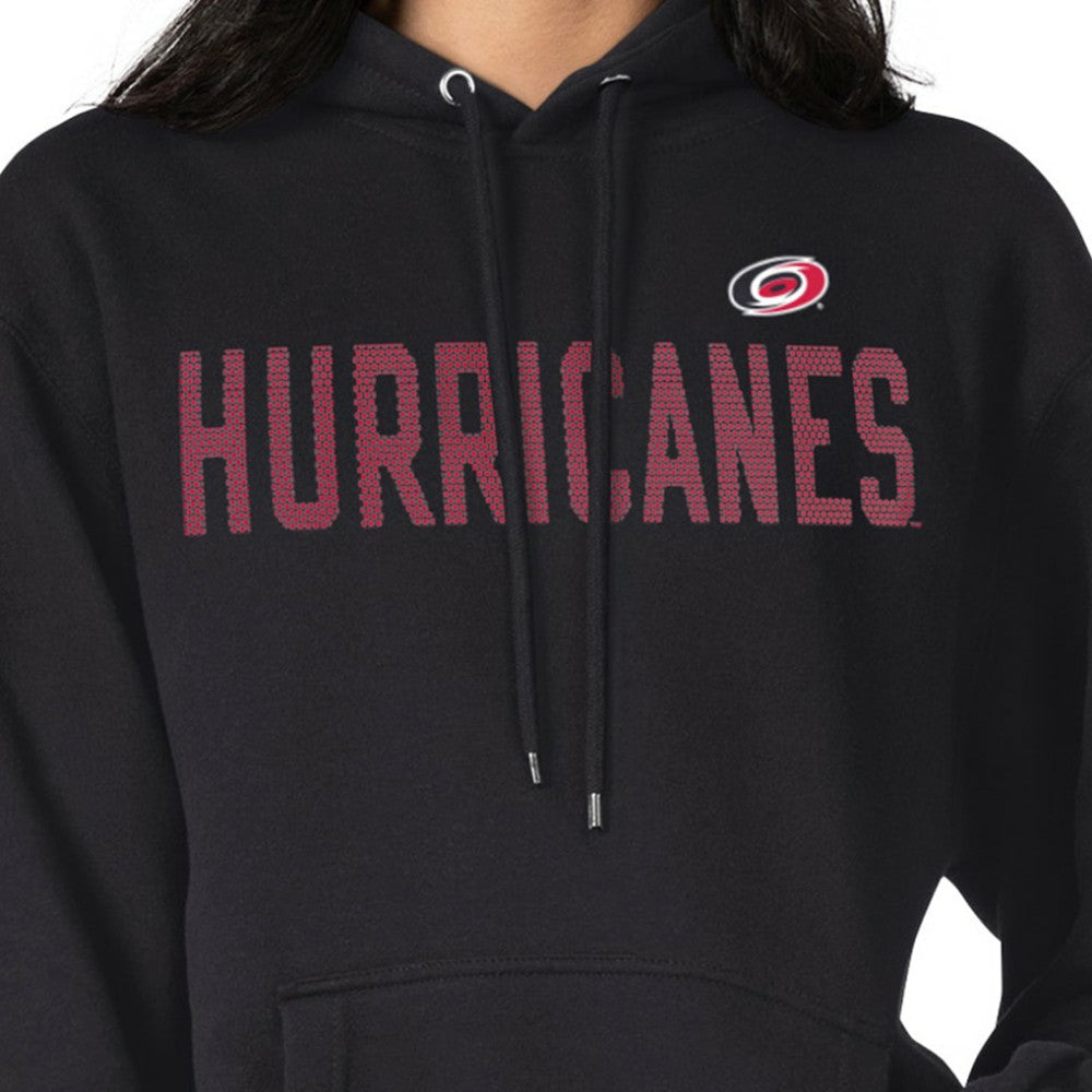 Carolina Hurricanes - G-III 4Her by Carl Banks Women's Dot Print Pullover Hoodie Black