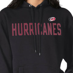 Carolina Hurricanes - G-III 4Her by Carl Banks Women's Dot Print Pullover Hoodie Black