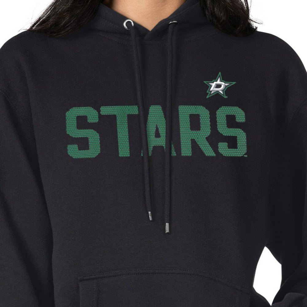 Dallas Stars - G-III 4Her by Carl Banks Women's Dot Print Pullover Hoodie Black