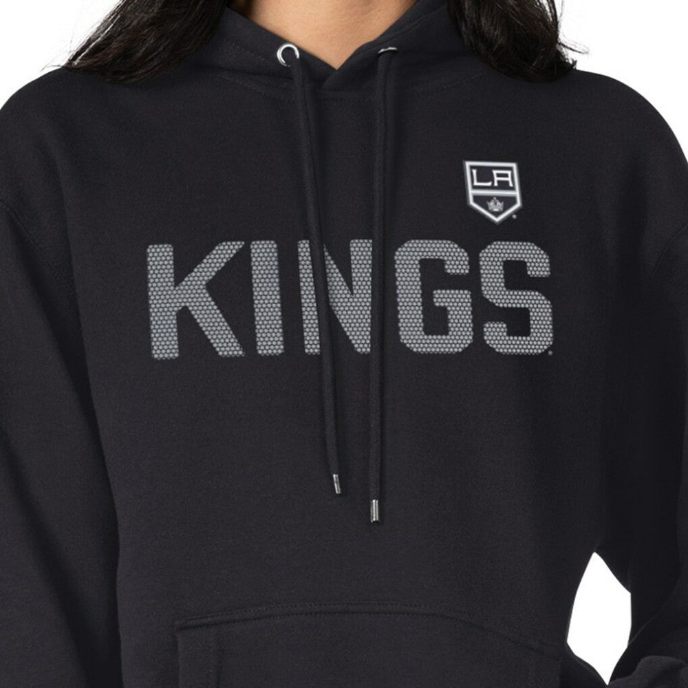 Los Angeles Kings - G-III 4Her by Carl Banks Women's Dot Print Pullover Hoodie Black