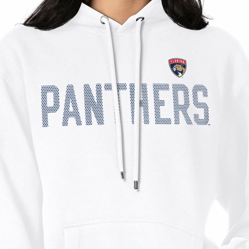 Florida Panthers - G-III 4Her by Carl Banks Women's Dot Print Pullover Hoodie White