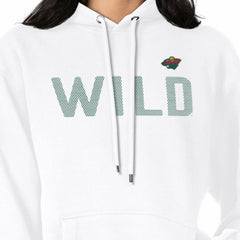 Minnesota Wild - G-III 4Her by Carl Banks Women's Dot Print Pullover Hoodie White