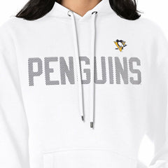 Pittsburgh Penguins G-III 4Her by Carl Banks Women's Dot Print Pullover Hoodie White