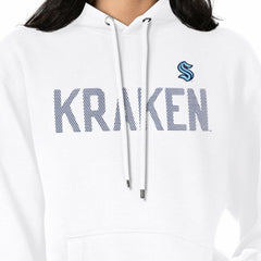 Seattle Kraken G-III 4Her by Carl Banks Women's Dot Print Pullover Hoodie White