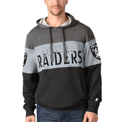 Las Vegas Raiders Starter Extreme Pullover Hoodie Black - NFL