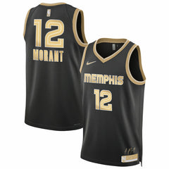 Nike - Ja Morant Memphis Grizzlies Unisex Select Series Swingman Jersey - Black