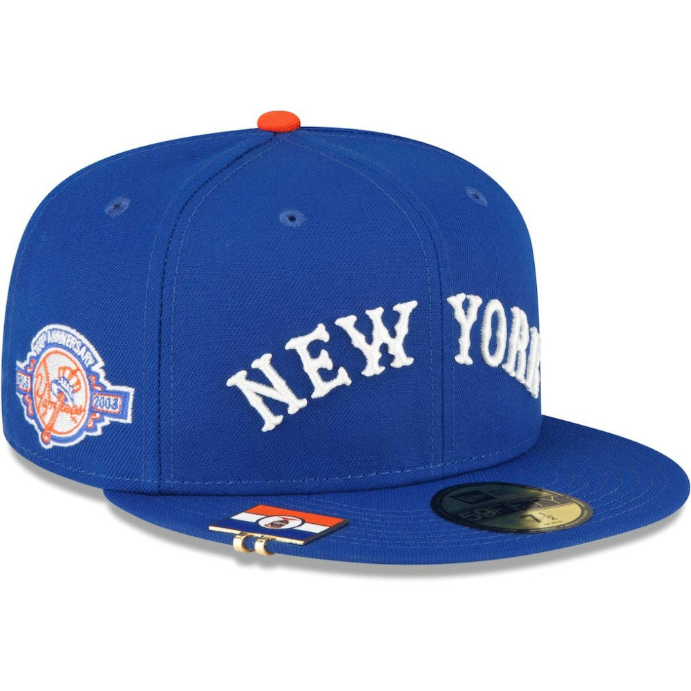 New York Yankees New Era City Flag 59FIFTY Fitted Hat Lifestyle