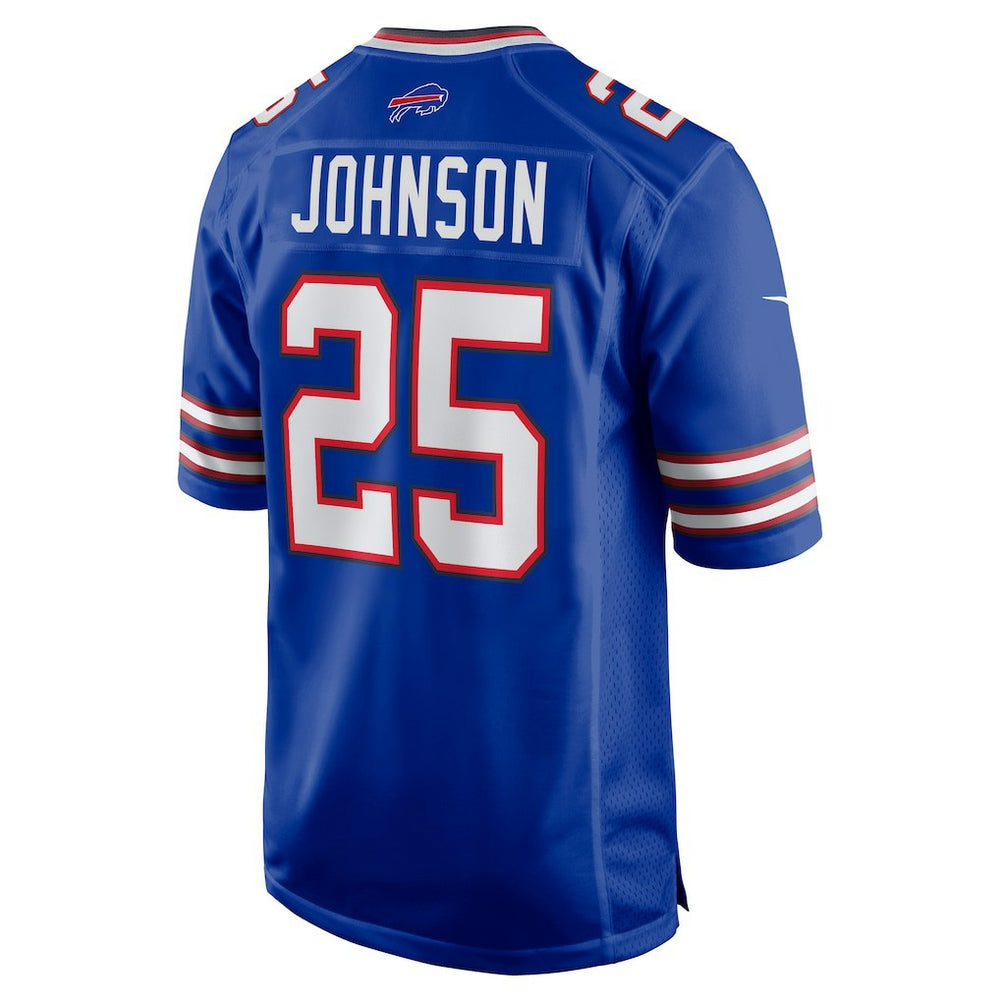 Ty Johnson Buffalo Bills Team Game Jersey Royal - Nike