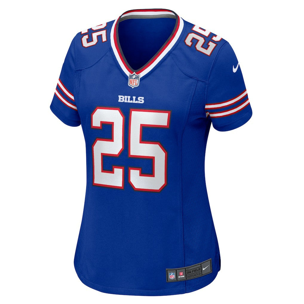 Ty Johnson Buffalo Bills Women's Team Game Jersey Royal - Nike