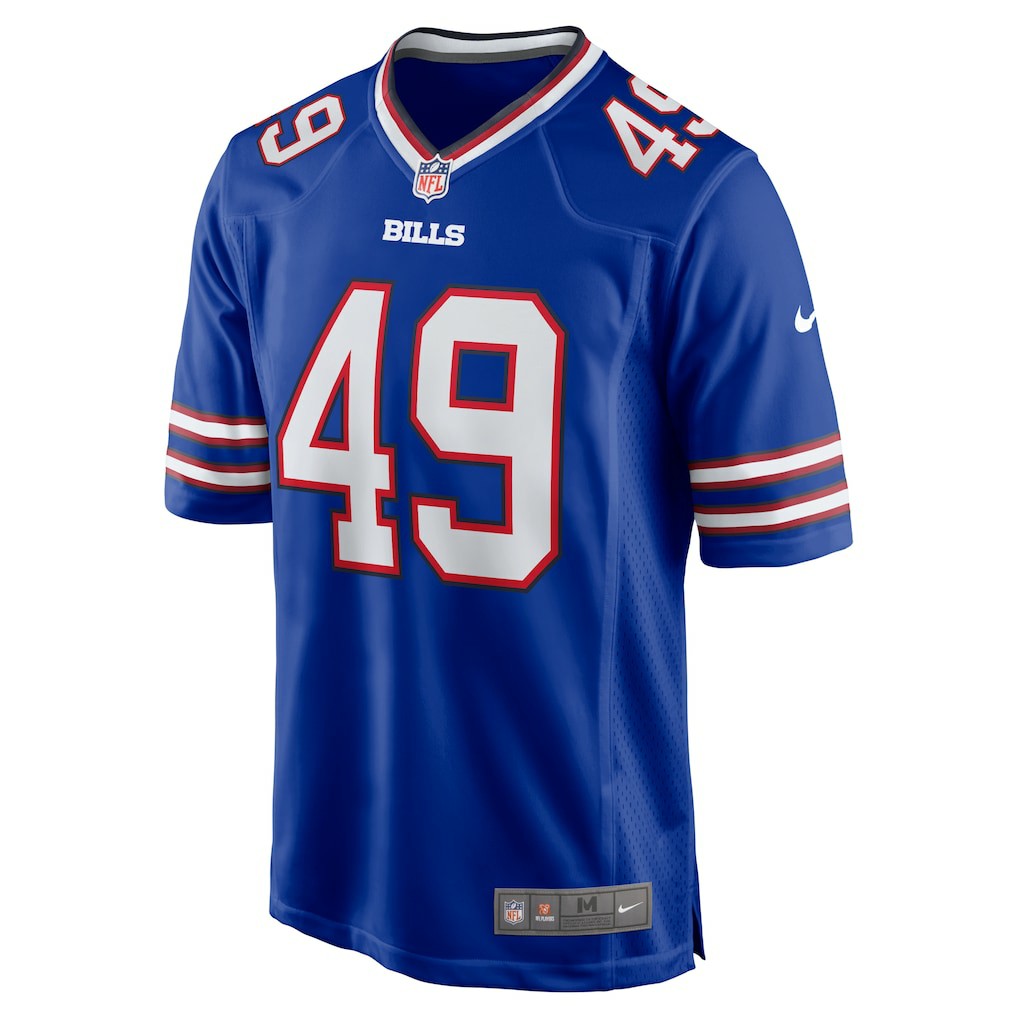 DaShaun White Buffalo Bills Team Game Jersey - Royal | NFL Jerseys