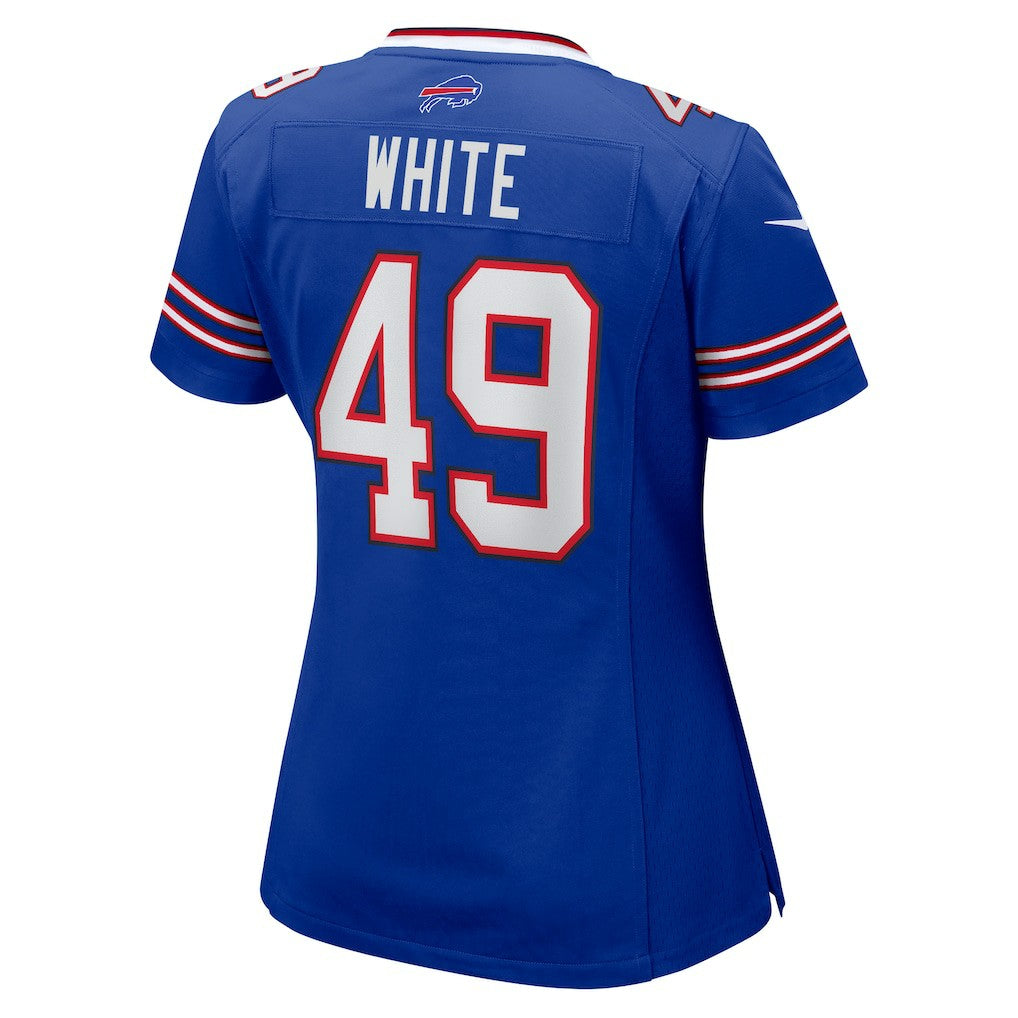 DaShaun White Buffalo Bills Women's Team Game Jersey Royal - Nike