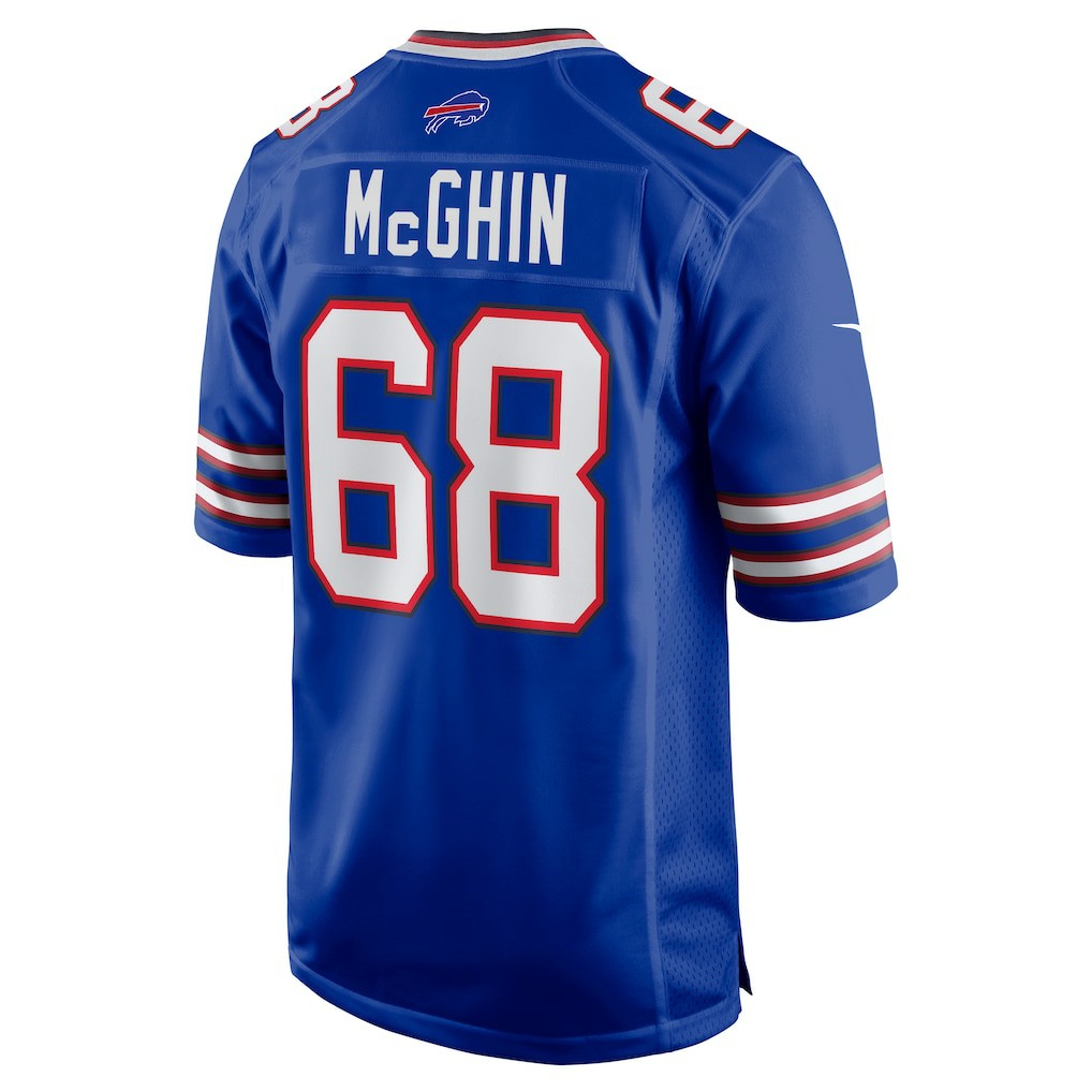 Garrett McGhin Buffalo Bills Team Game Jersey Royal - Nike