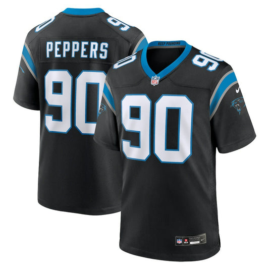 Julius Peppers Carolina Panthers Retired Player Game Jersey - Black | NFL Jerseys