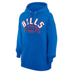 Buffalo Bills Starter Unisex Half Ball Team Fleece Pullover Hoodie Royal - NFL