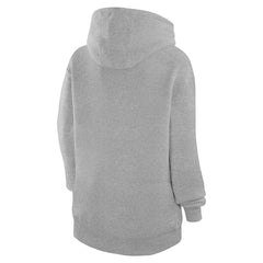 Baltimore Ravens Starter Unisex Half Ball Team Fleece Pullover Hoodie Heather Gray - NFL