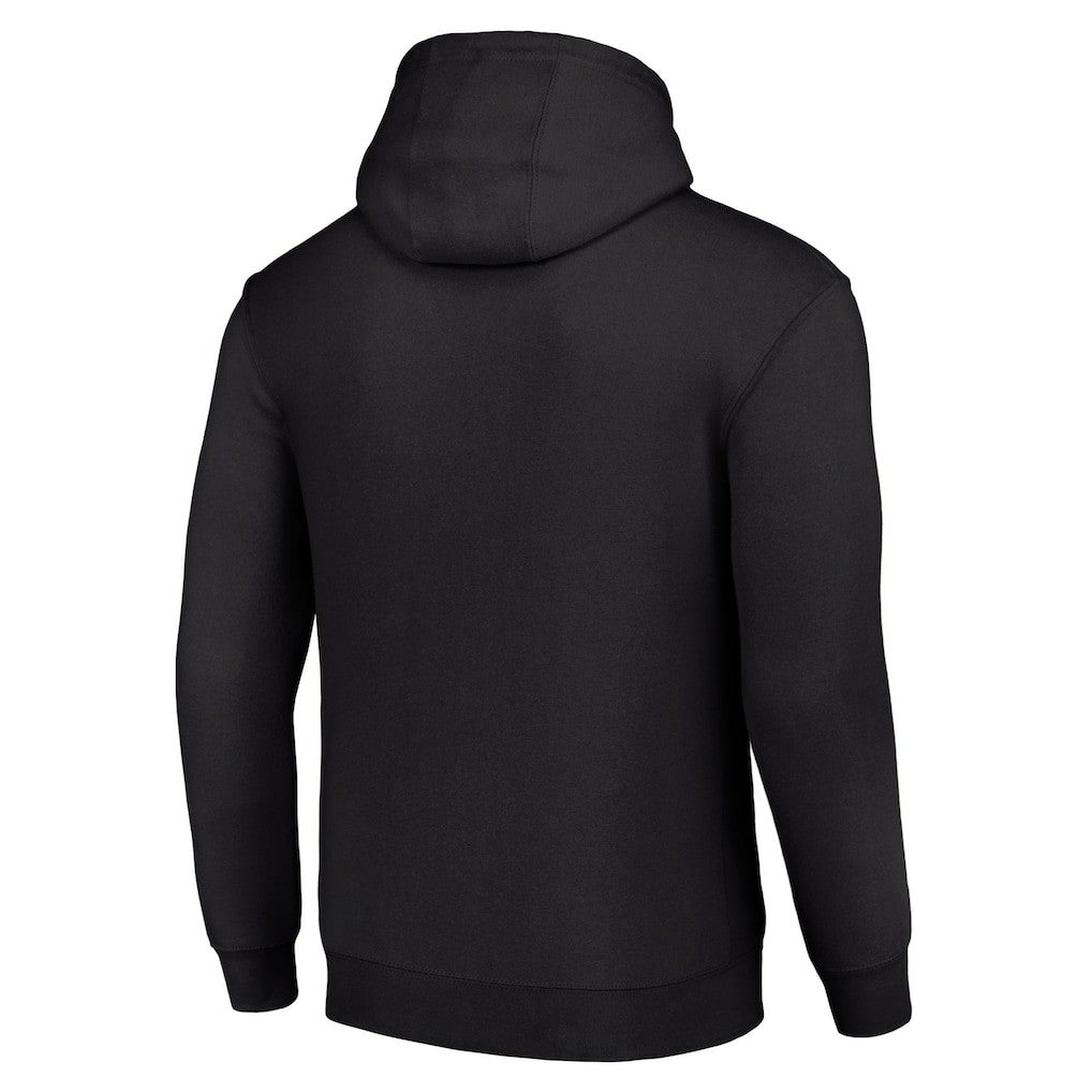 Atlanta Falcons Starter Unisex Color Scratch Fleece Pullover Hoodie Black - NFL