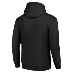 Green Bay Packers Starter Unisex Color Scratch Fleece Pullover Hoodie Black - NFL