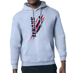 Houston Texans Starter Unisex Color Scratch Fleece Pullover Hoodie Heather Gray - NFL