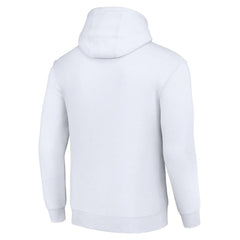 Green Bay Packers Starter Unisex Color Scratch Fleece Pullover Hoodie White - NFL
