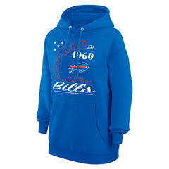 Buffalo Bills Starter Unisex Arch Team Fleece Pullover Hoodie Royal - NFL