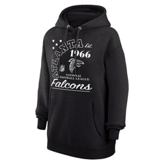 Atlanta Falcons Starter Unisex Arch Team Fleece Pullover Hoodie Black - NFL