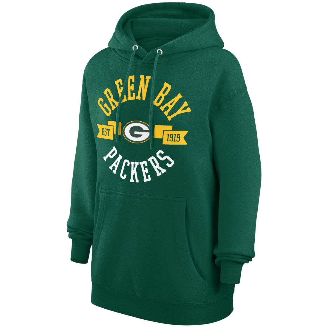 Green Bay Packers G-III 4Her by Carl Banks Women's City Graphic Team Fleece Pullover Hoodie Green - NFL