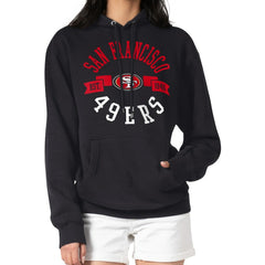 San Francisco 49ers G-III 4Her by Carl Banks Women's City Graphic Team Fleece Pullover Hoodie Black - NFL