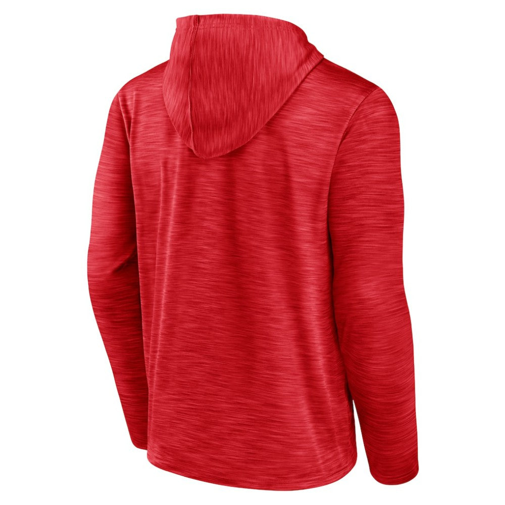 Washington Capitals Fanatics Never Quit Pullover Hoodie Red
