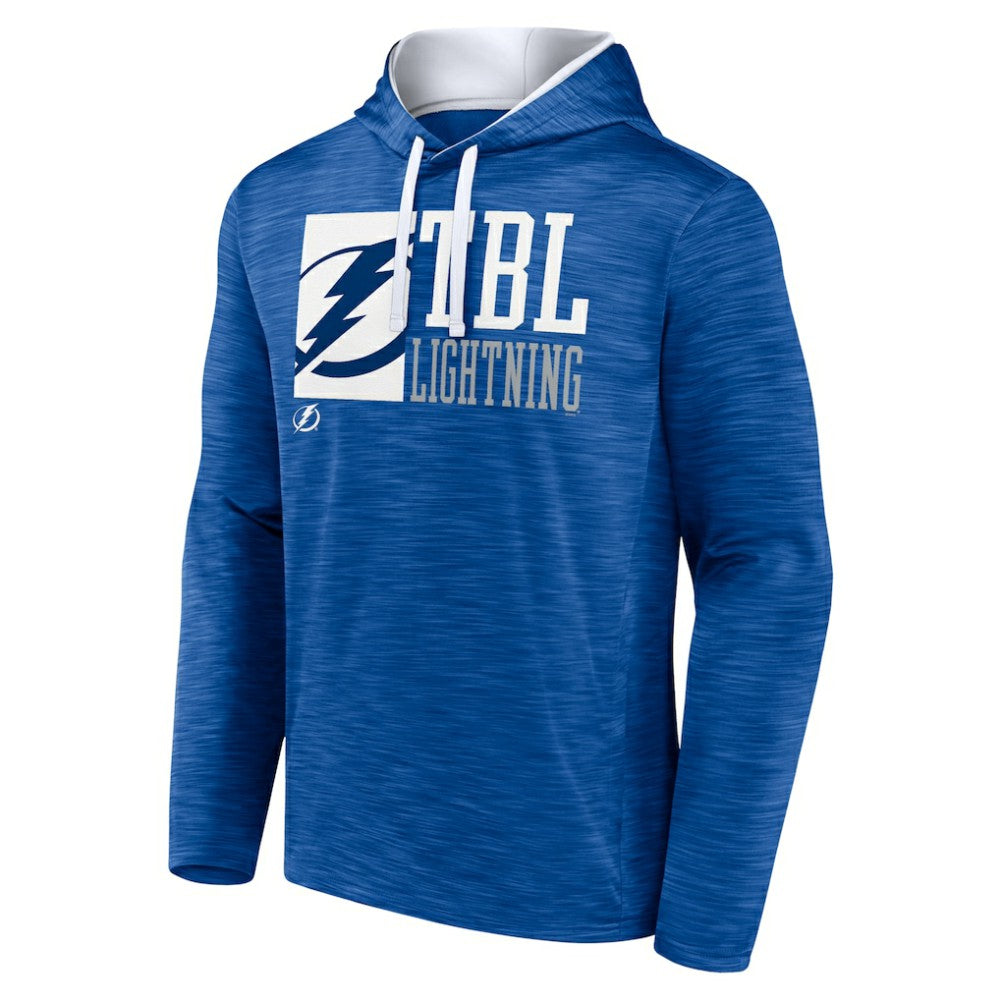 Tampa Bay Lightning - Fanatics Never Quit Pullover Hoodie Blue