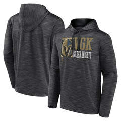 Vegas Golden Knights Fanatics Never Quit Pullover Hoodie Charcoal