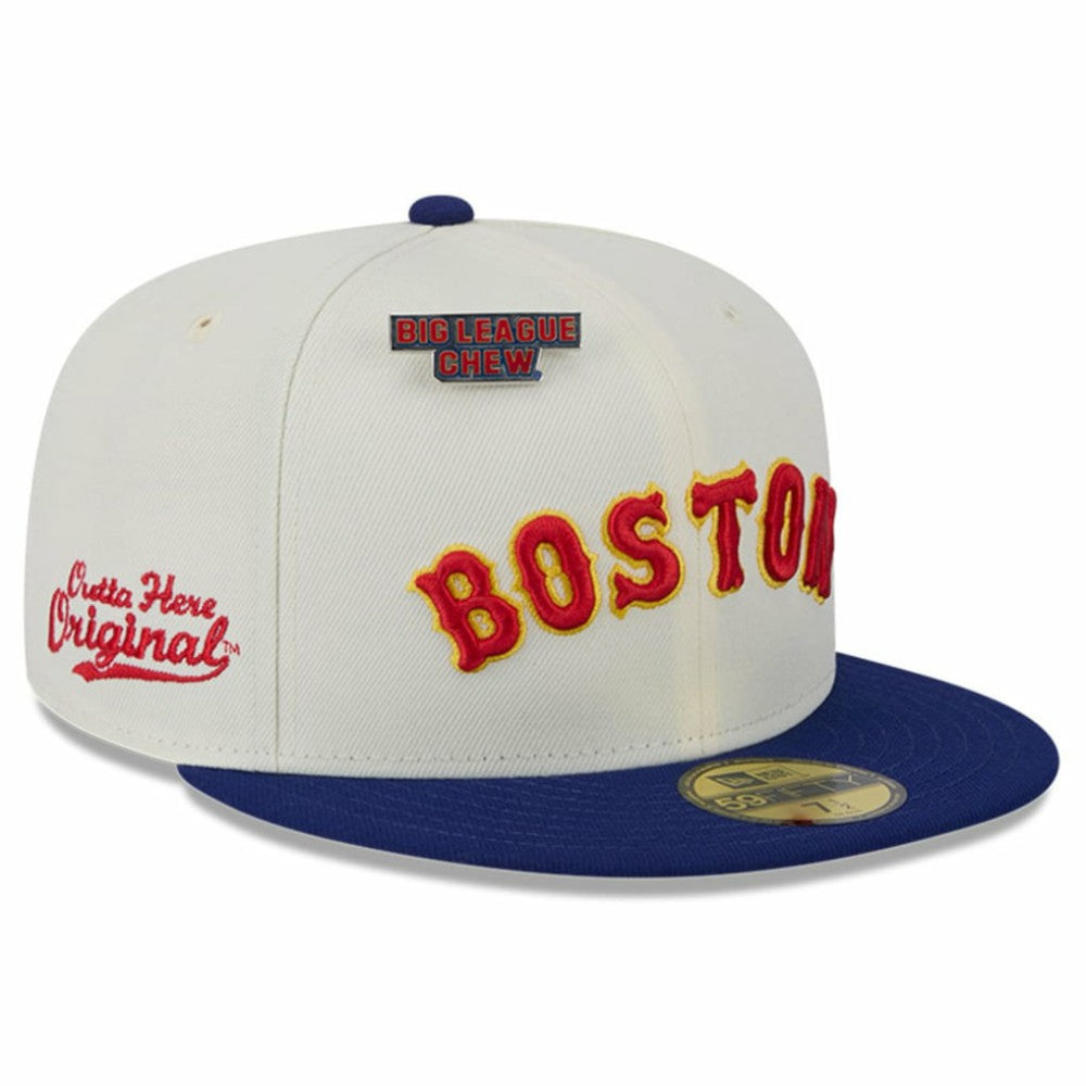 Boston Red Sox New Era Big League Chew Original 59FIFTY Fitted Hat On Sale
