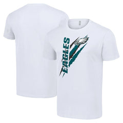 Philadelphia Eagles Starter Color Scratch T-Shirt White - NFL
