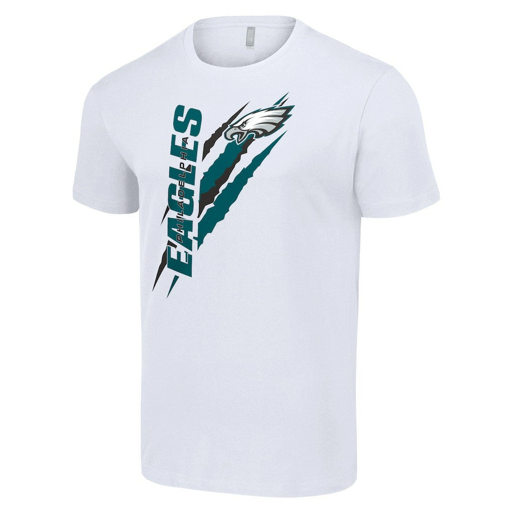 Philadelphia Eagles Starter Color Scratch T-Shirt White - NFL
