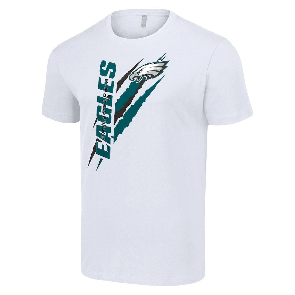 Philadelphia Eagles Starter Color Scratch T-Shirt White - NFL