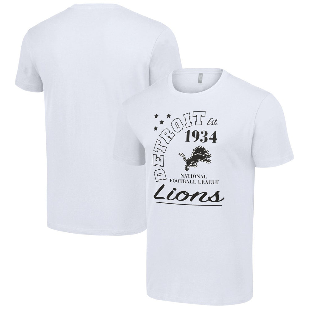 Detroit Lions Starter City Arch Team T-Shirt White - NFL